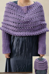 Pretty Chains Sweater Scarf (Crochet)