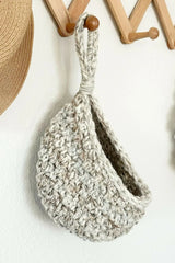 The Doorknob Hanging Basket (Crochet)