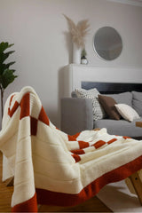 Harvest Diamond Throw (Circular Knitting Machine)