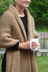 Pippa Blanket Wrap (Knit)