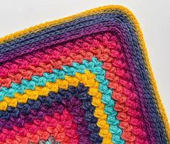 Mandala Pretty Puffs Blanket (Crochet)