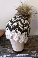Barley Chevron Hat (Knit)