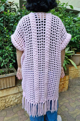 Rosebud Mist Ruana (Crochet)