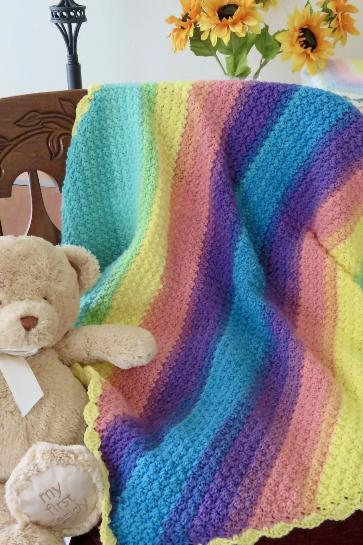 Sweet Dreams Suzette Baby Blanket (Crochet)