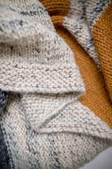 Simple Striped Afghan (Knit) - Version 3