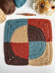 Patchwork Revelry Blanket (Crochet)
