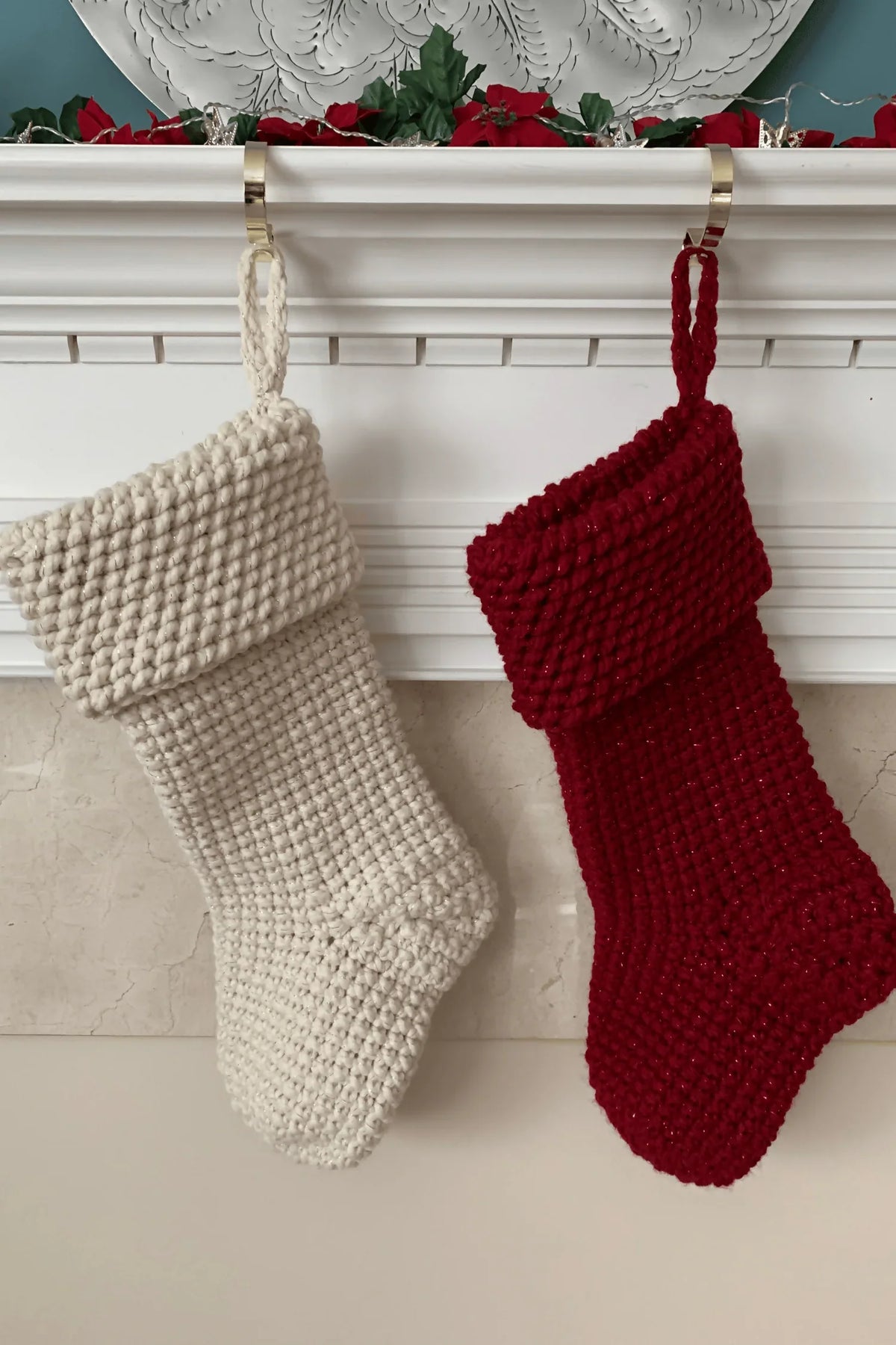 Rustic Wonderland Stocking (Crochet)