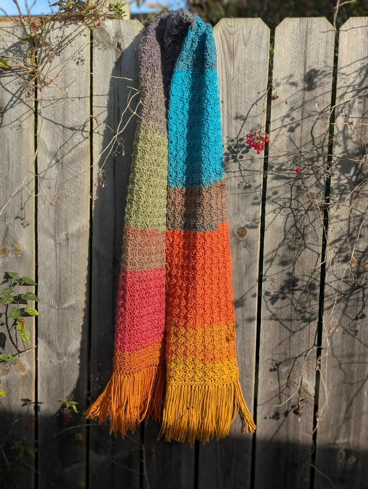 Woodland Scarf (Crochet)